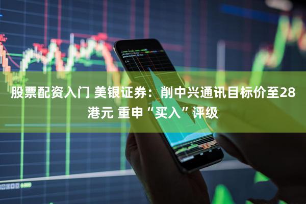 股票配资入门 美银证券：削中兴通讯目标价至28港元 重申“买入”评级