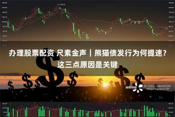 办理股票配资 尺素金声｜熊猫债发行为何提速？这三点原因是关键
